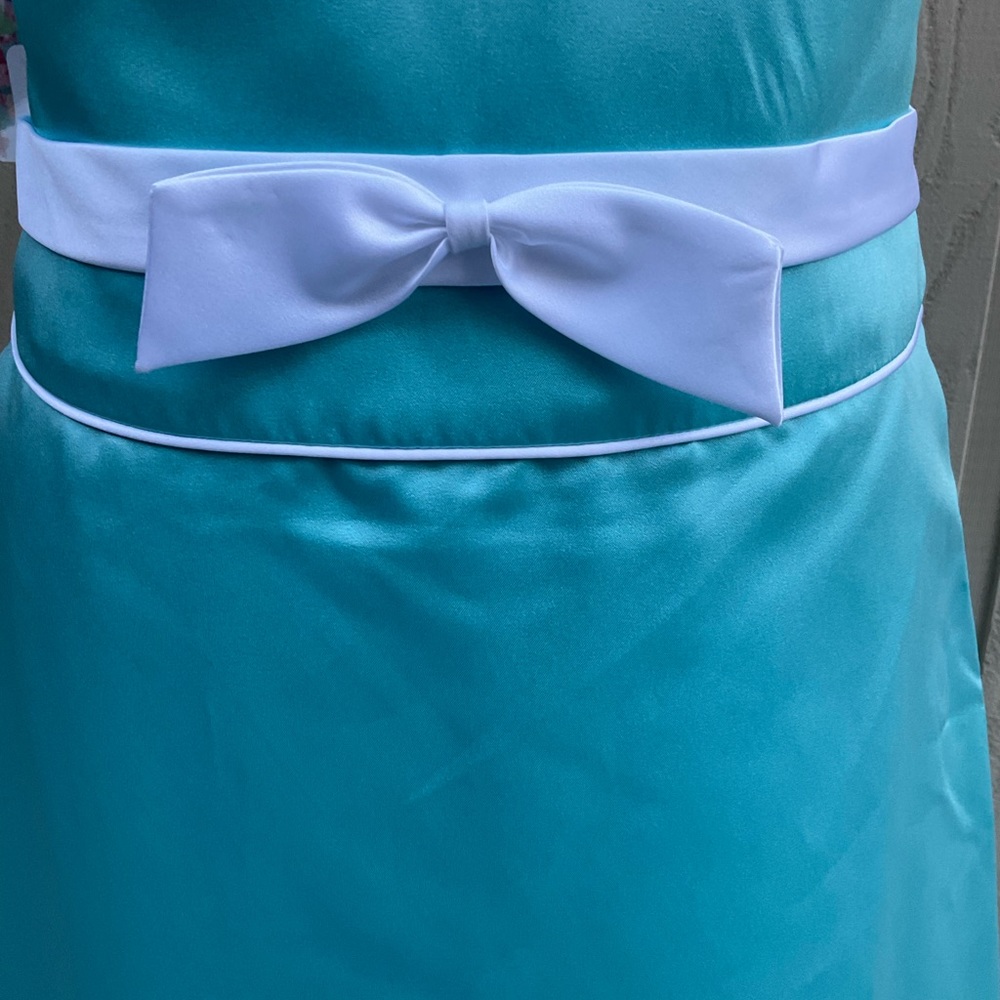 Alfred Angelo teal green strapless NWT prom dress 14 - Picture 10 of 15